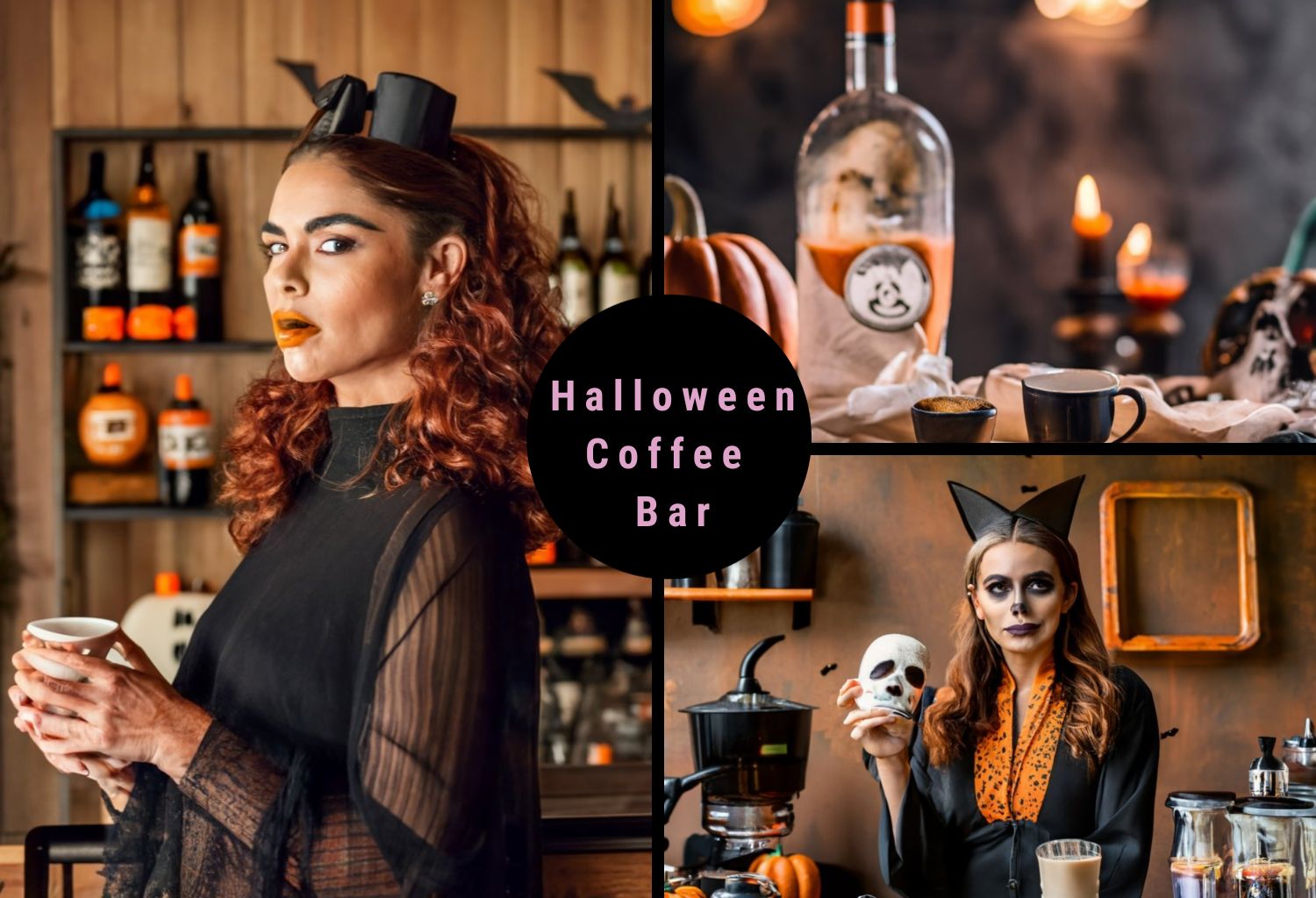 halloween coffee bar